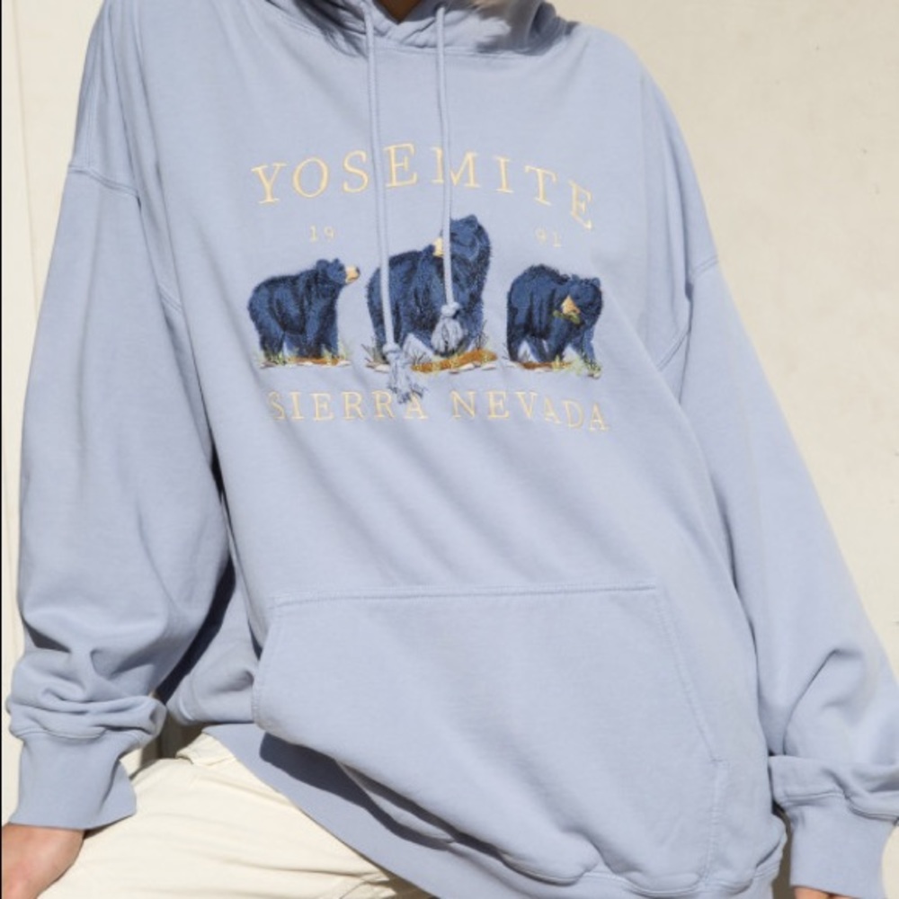 BNWT periwinkle yosemite christy hoodie